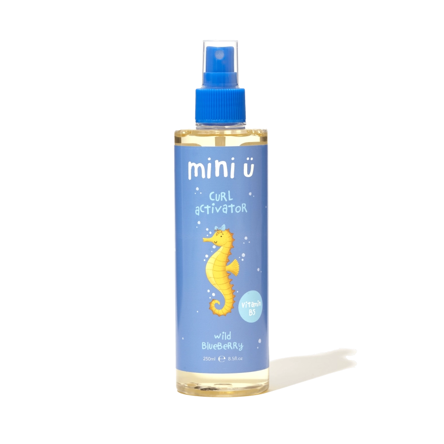 Naturalny spray do rozczesywania włosów kręconych dla dzieci i niemowląt Mini U z witaminą B5